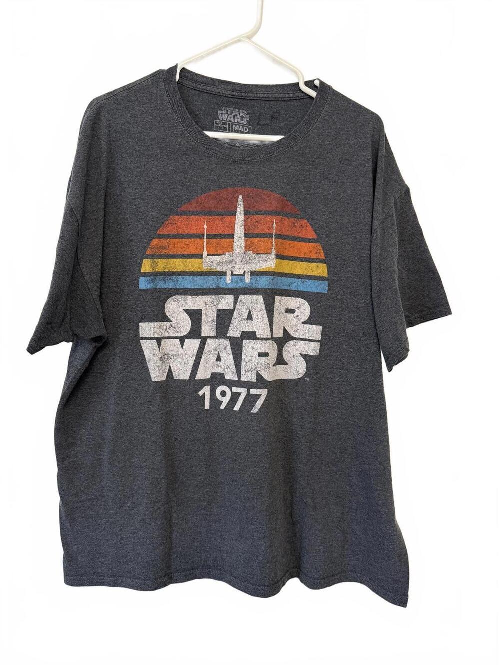 Star Wars 1977 Vintage Style Graphic T-Shirt XL